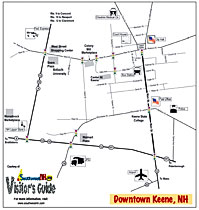 Keene State University Campus Map
